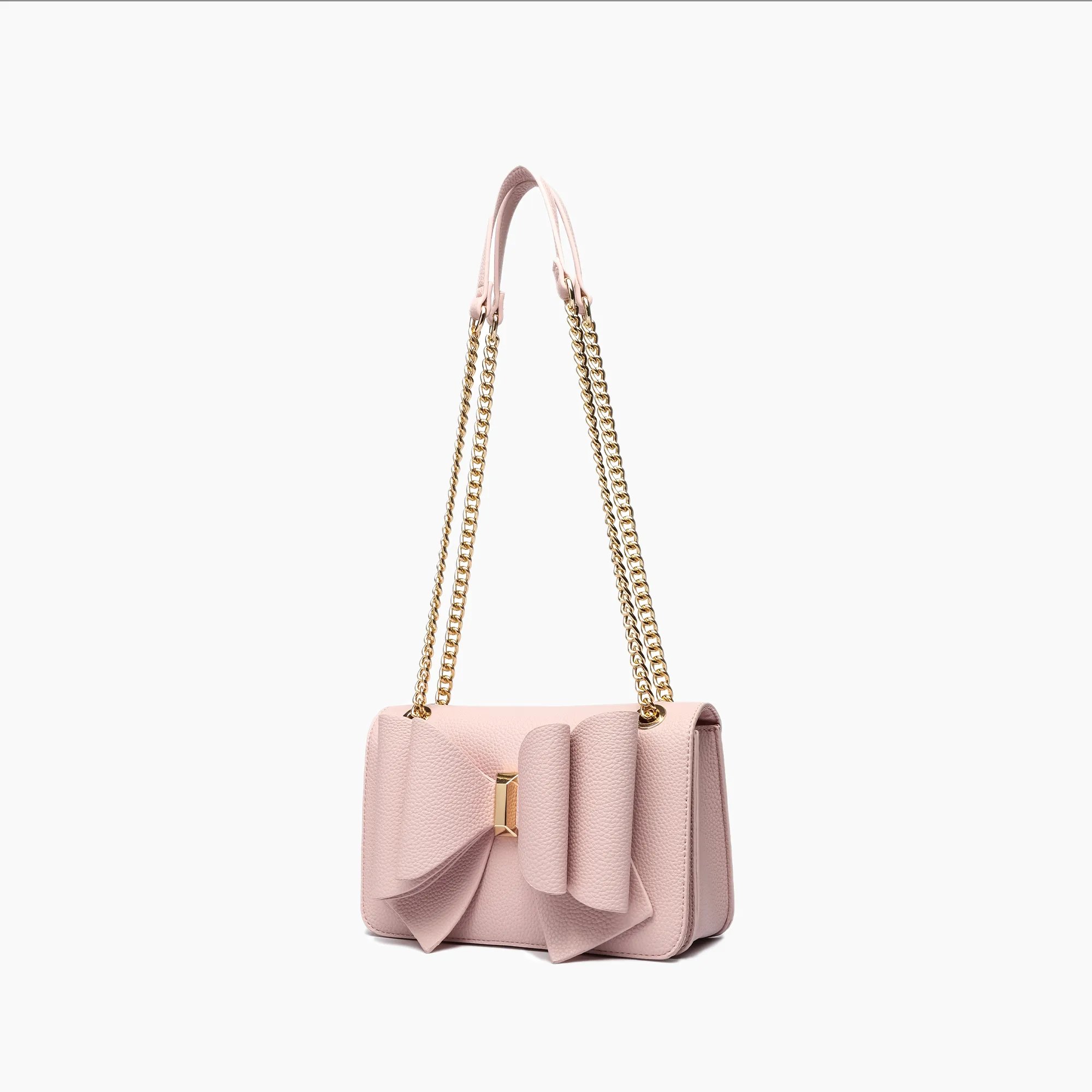 Instant Shipping! Jane Bow Crossbody: Blush