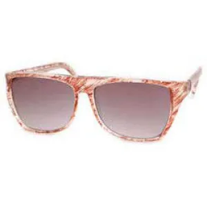 JR. MAMA Crystal/Brown 80s Sunglasses