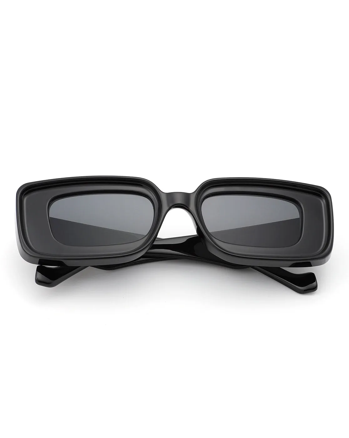 Kastieland - Chunky Narrow Rectangle Fashion Sunglasses for Women