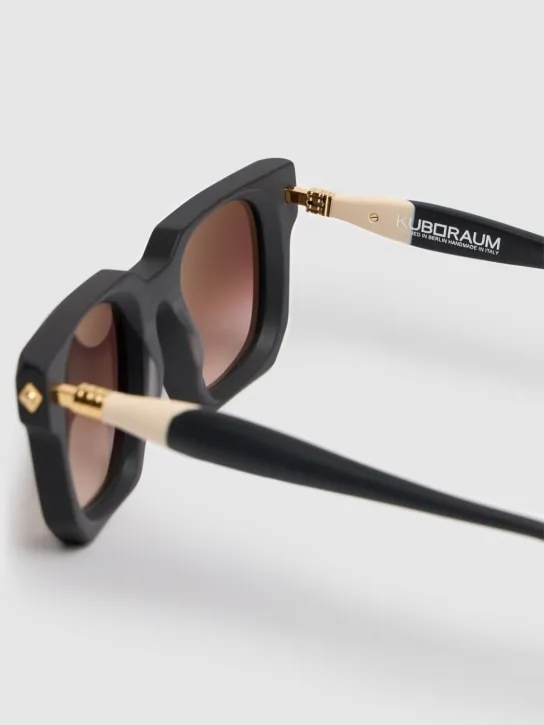 Kuboraum Berlin   J3 Squared acetate sunglasses 