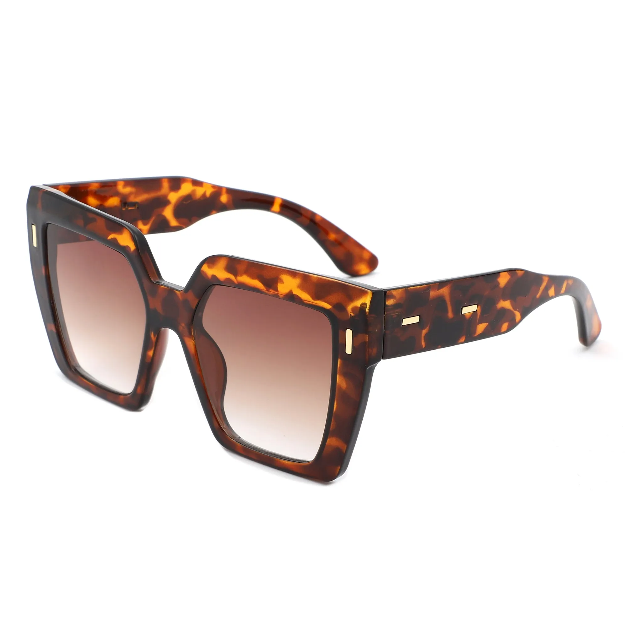 Luma - Chic Flat Top Fashion Women's Square Sunglass