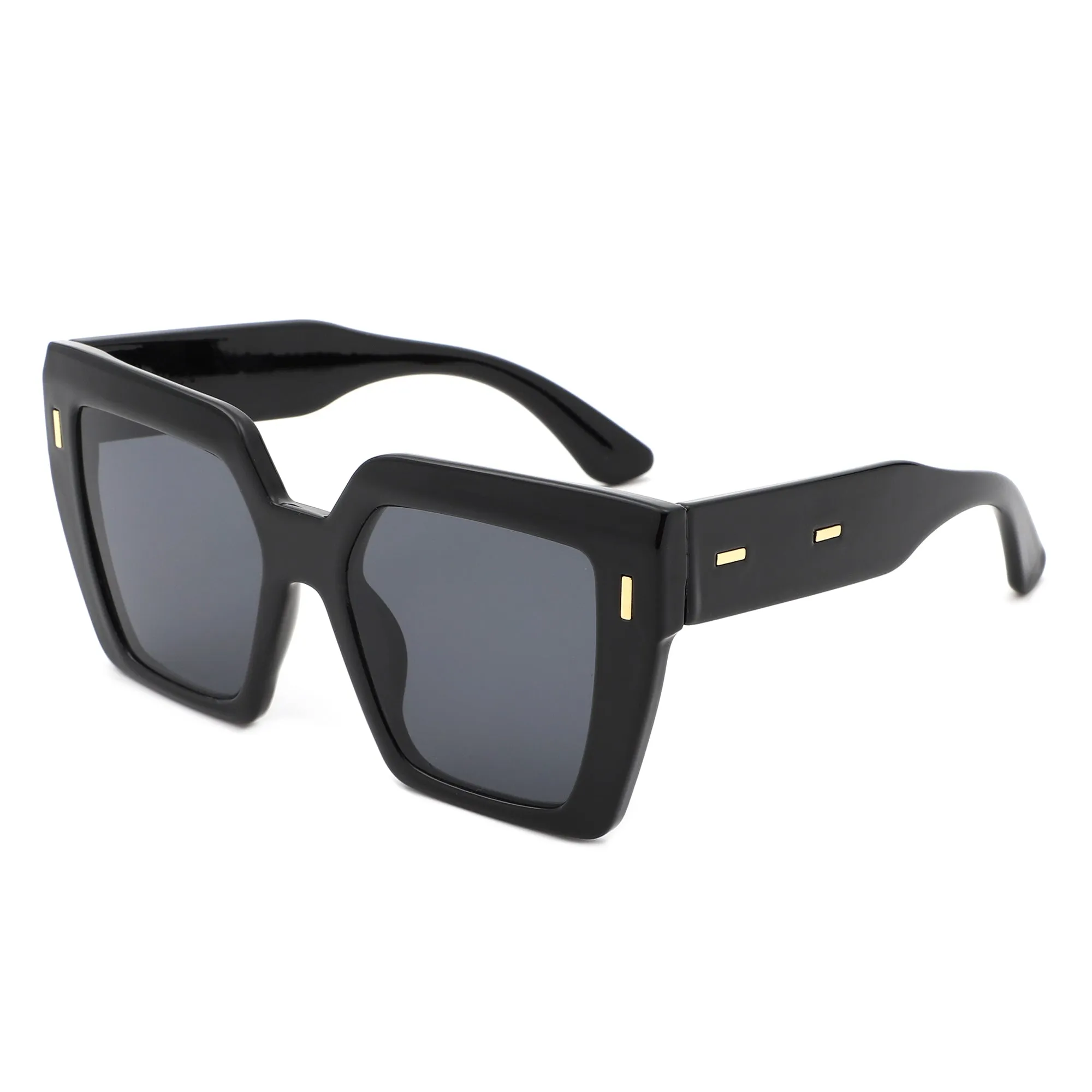 Luma - Chic Flat Top Fashion Women's Square Sunglass