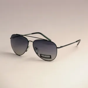 Mach10 Black Aviator Sunglasses for Men