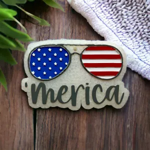 Merica Sunglasses Freshie