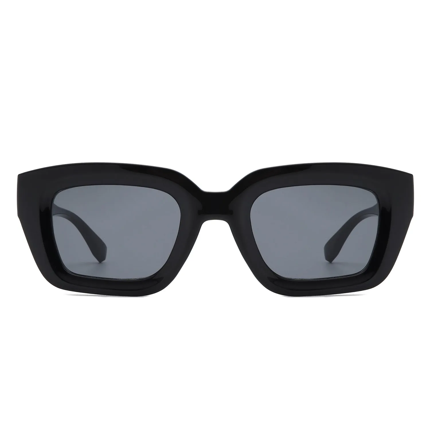 Moonluxe - Classic Retro Square Tinted Fashion Sunglasses