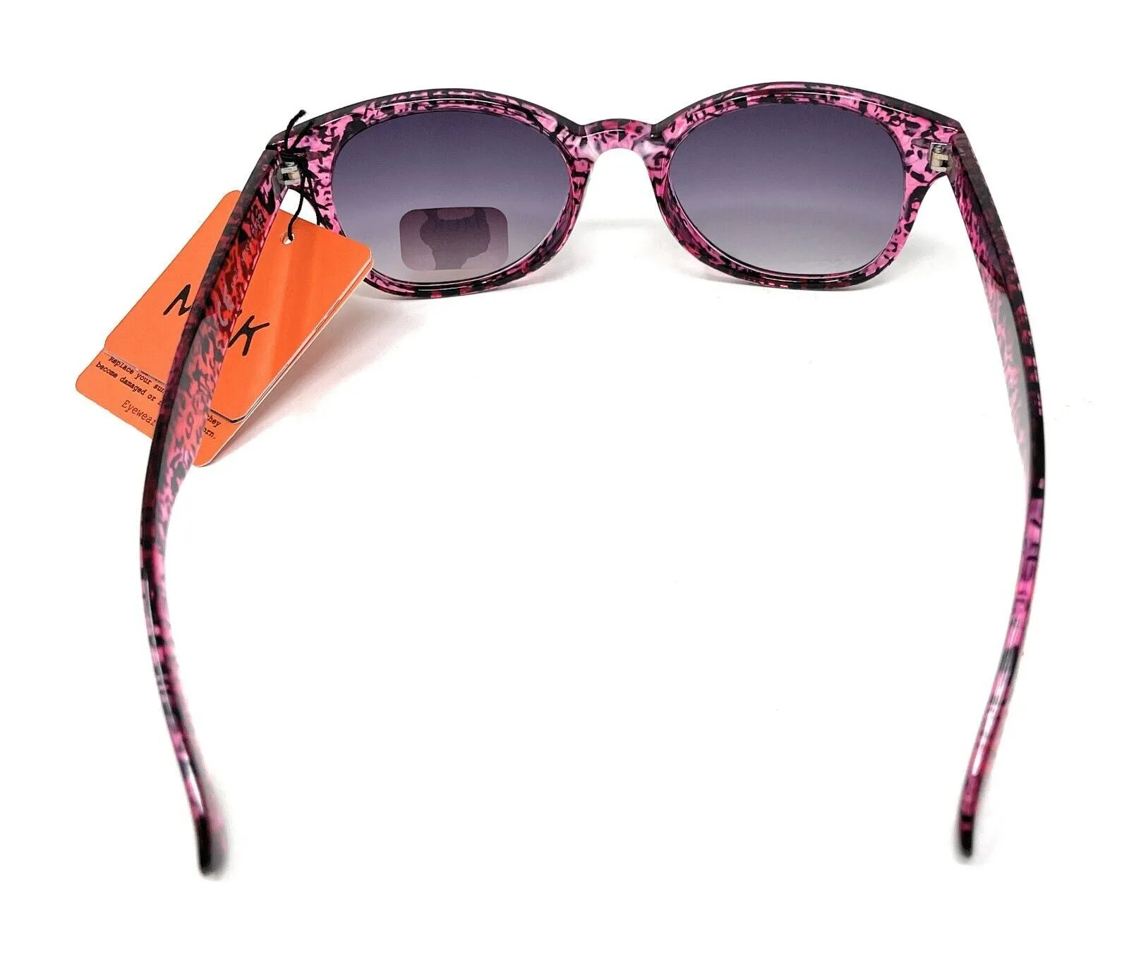 MUK Sunglasses Pink Purple Animal Print Frame 7833