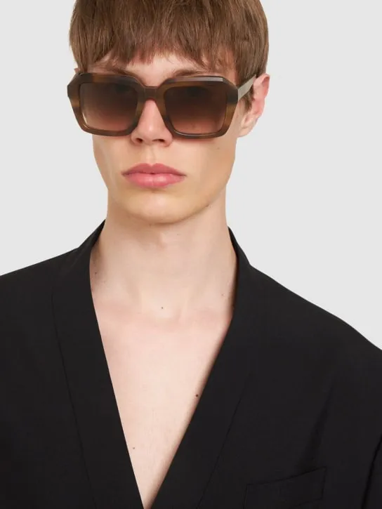 Mykita   Kilenda bold squared acetate sunglasses 