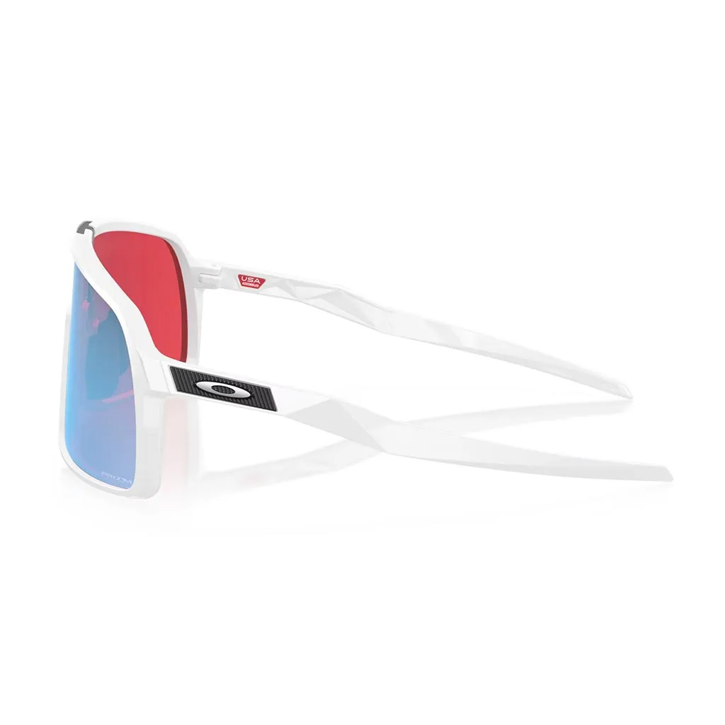 Oakley Sutro Polished White/Prizm Sapphire Iridium