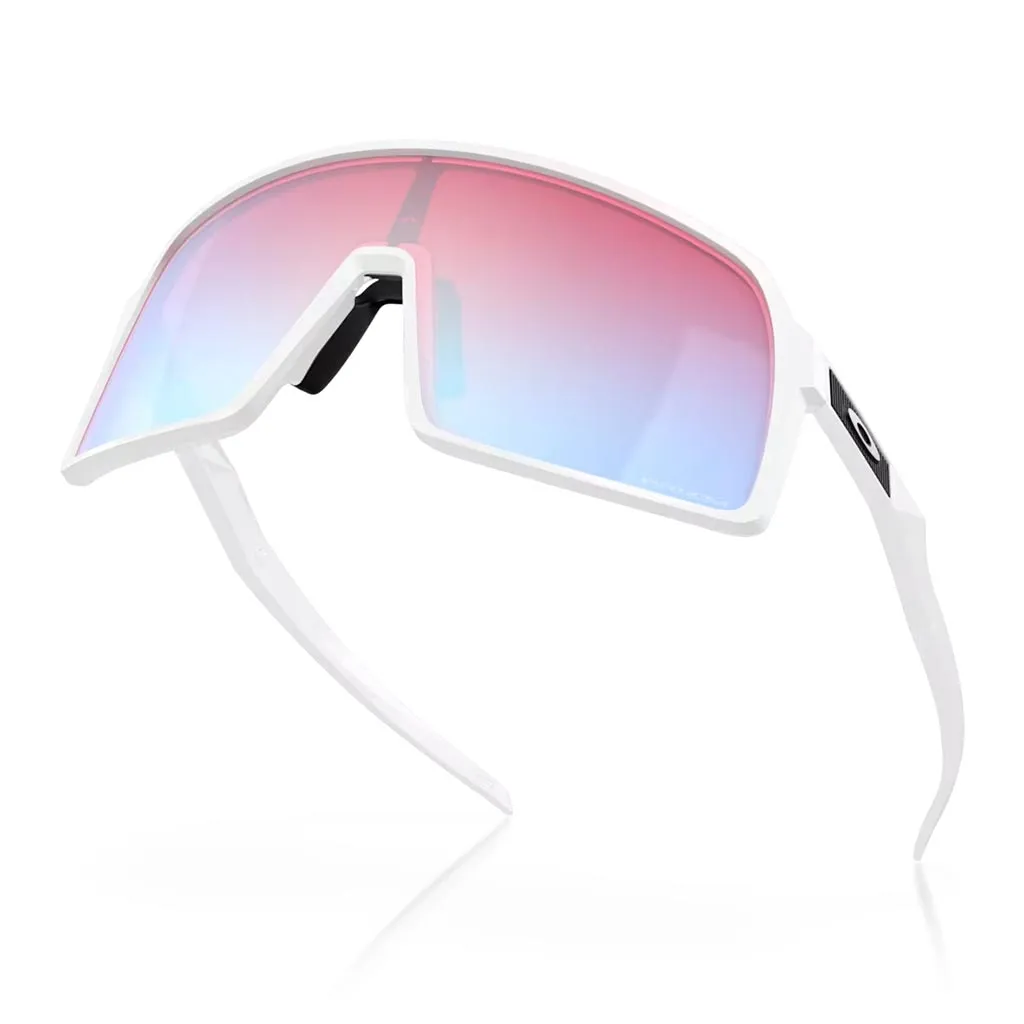 Oakley Sutro Polished White/Prizm Sapphire Iridium