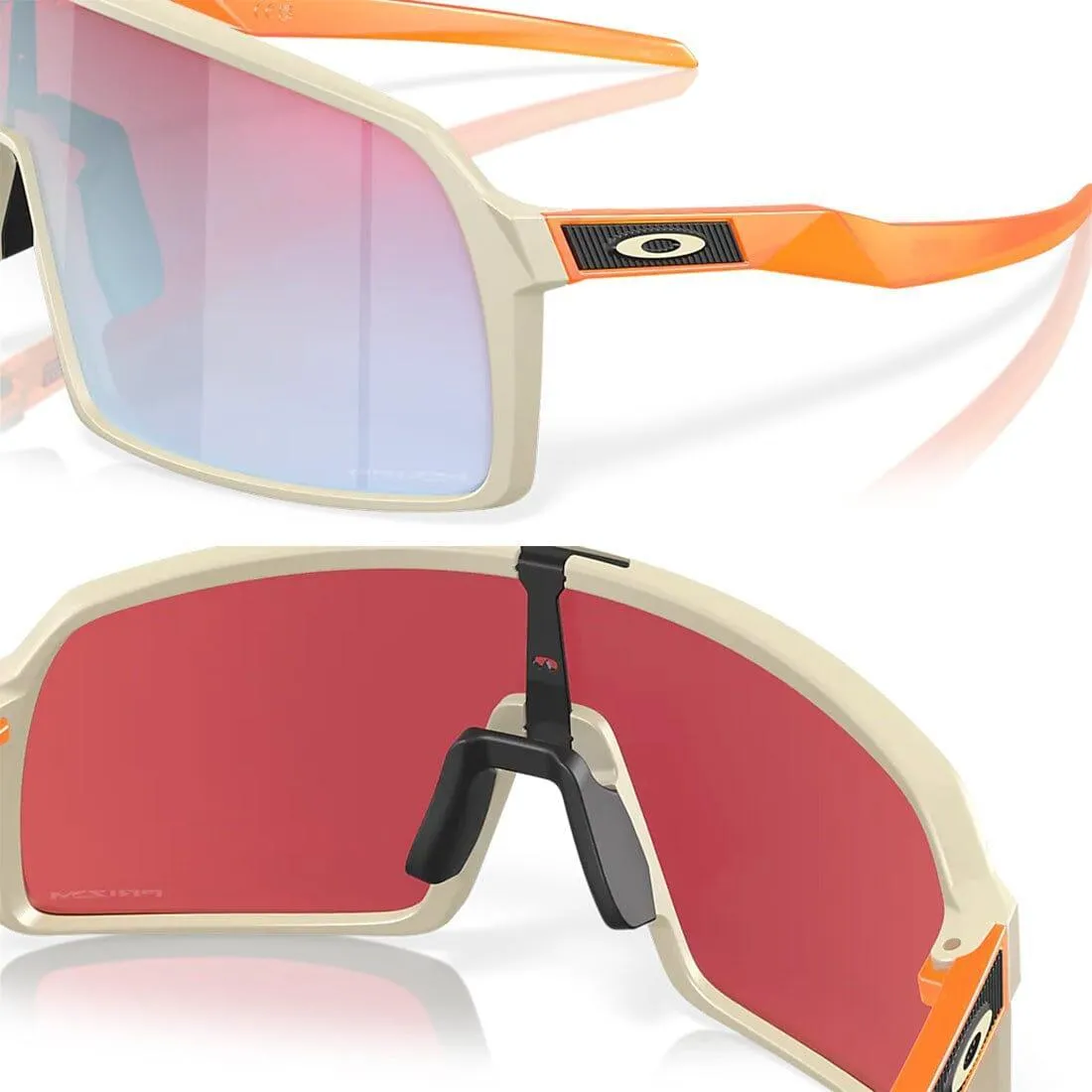 OAKLEY SUTRO Sunglasses Matte Sand: Prizm Snow Sapphire