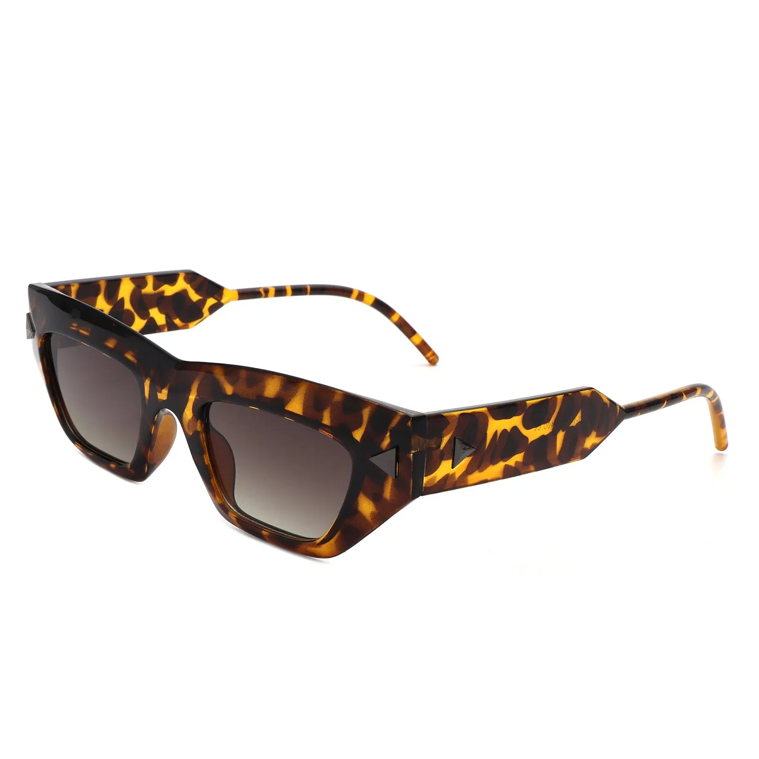 Oceanlux - Retro Chic Cat Eye Chunky Square Women's Sunglasses