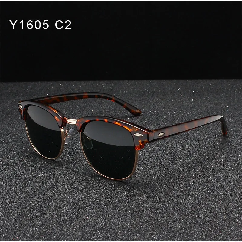 Oley Brand Women Polarized Sunglasses Classic Round Uv Unisex Y1605