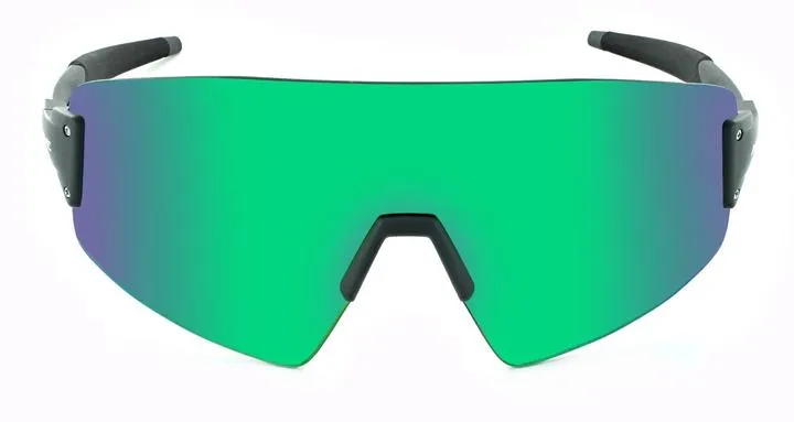 Optic Nerve FixieBLAST Smoke Lens Sunglasses in Green Mirror