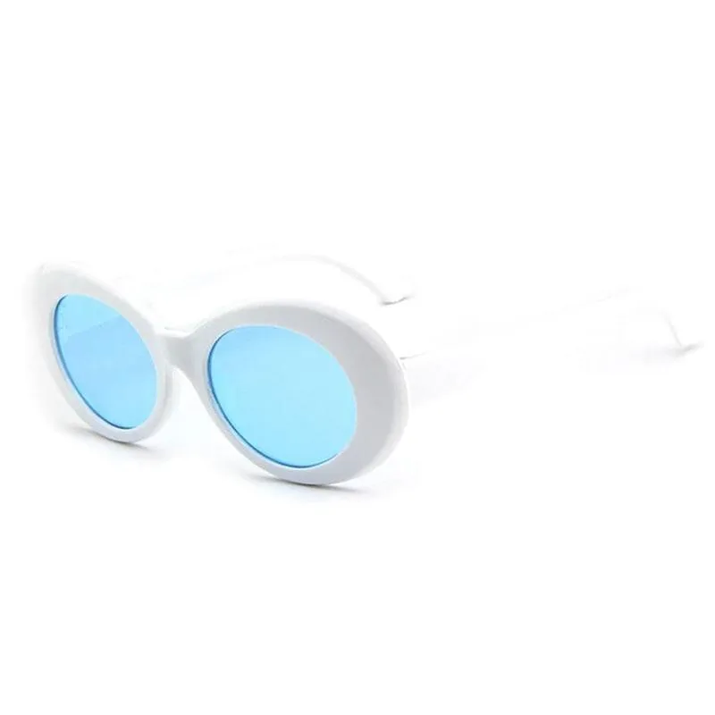 Oval Sunglasses for Women Trendy Vintage Retro Sunglasses for Women