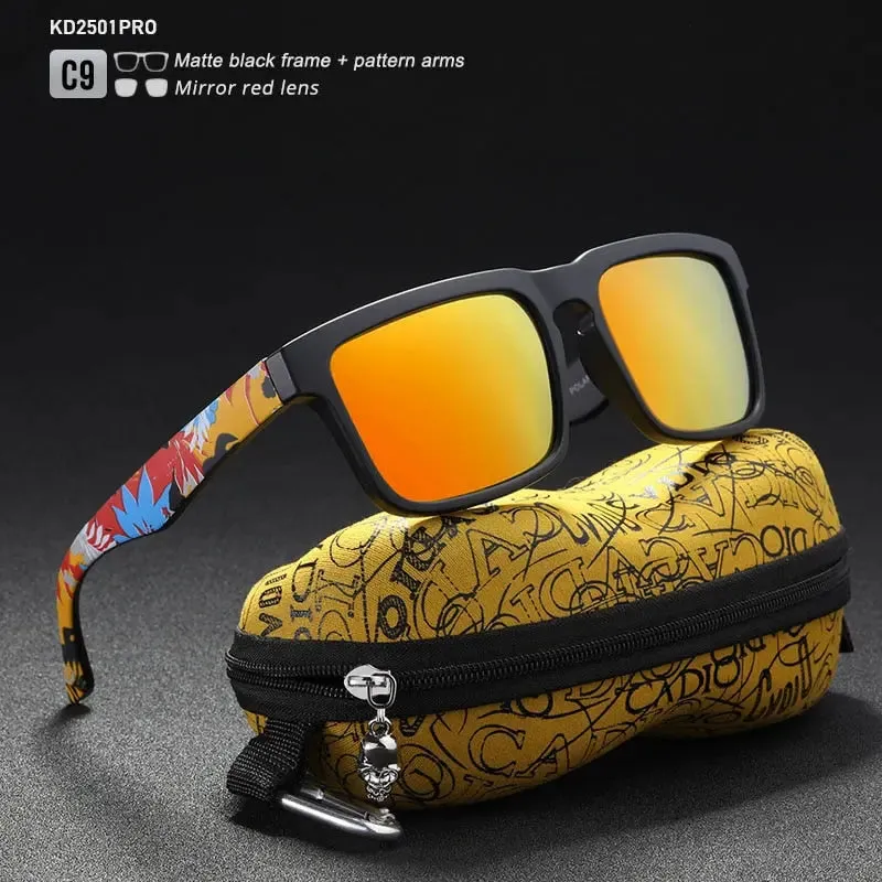 Painting Temples Play-Cool  Eye-catching Function Polarized Sunglasses