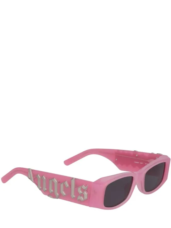 Palm Angels   Angel squared acetate sunglasses 