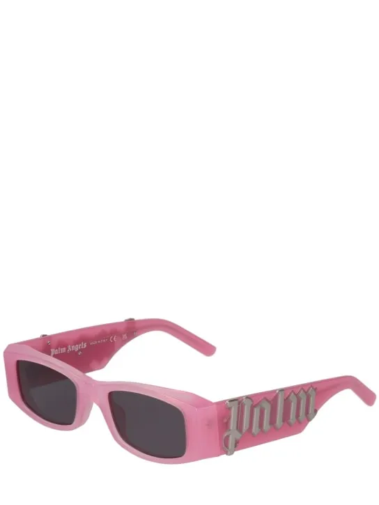 Palm Angels   Angel squared acetate sunglasses 