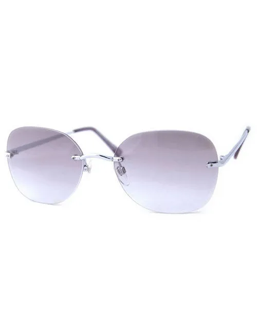 P.C.P. Smoke Rimless Sunglasses