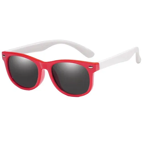 Polarised Unbreakable Silicone Kids Sunglasses