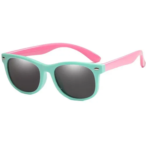 Polarised Unbreakable Silicone Kids Sunglasses