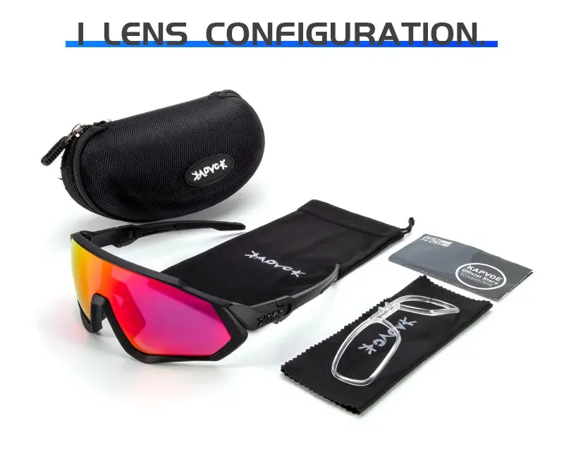 Polarized Sports Eye Protecting Sun Glasses for Men or Women.