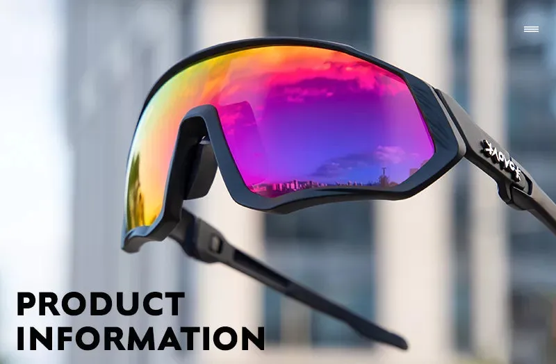 Polarized Sports Eye Protecting Sun Glasses for Men or Women.