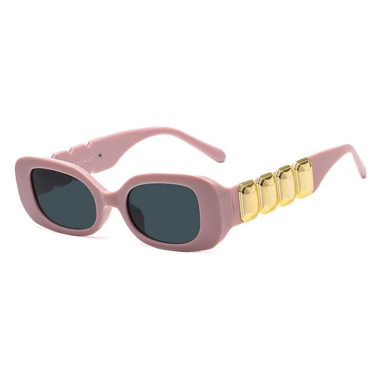 Pre Order: Embellished Square Frame Sunglasses