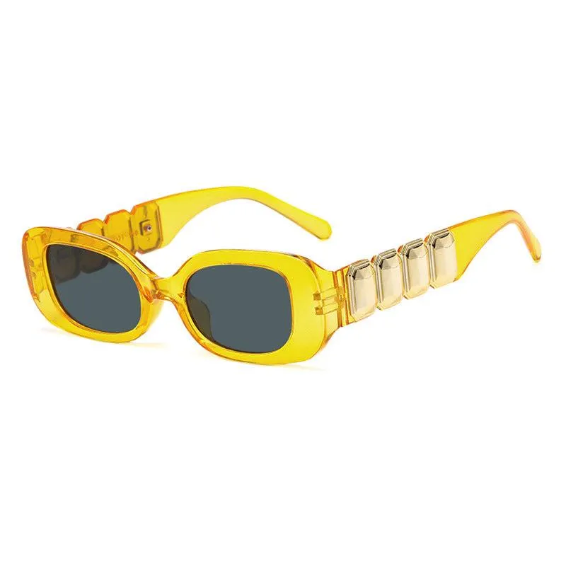 Pre Order: Embellished Square Frame Sunglasses