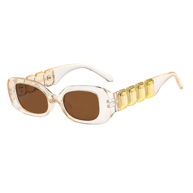 Pre Order: Embellished Square Frame Sunglasses