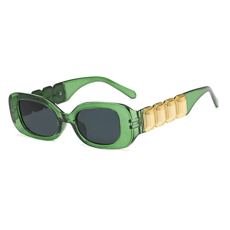 Pre Order: Embellished Square Frame Sunglasses