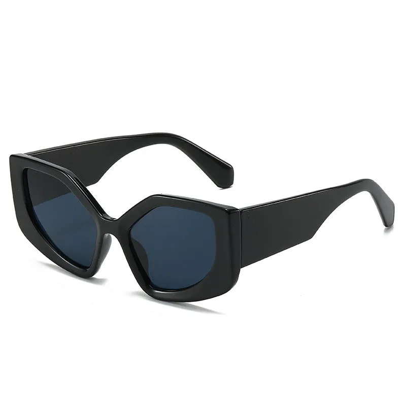 Pre Order:  Retro Irregular Frame Cat Eye Sunglasses