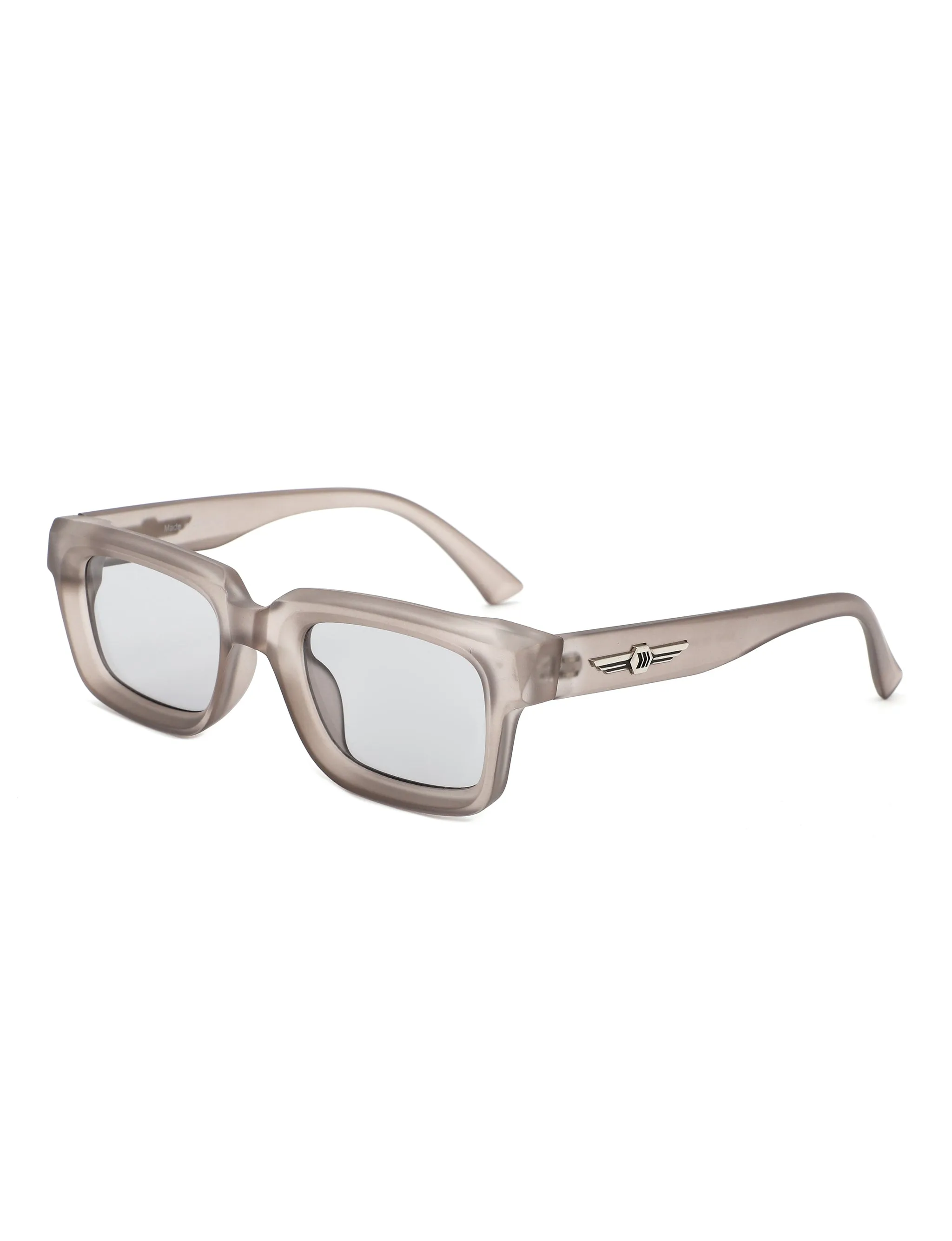 Qeclington - Retro Narrow Square Rectangular Sunglasses