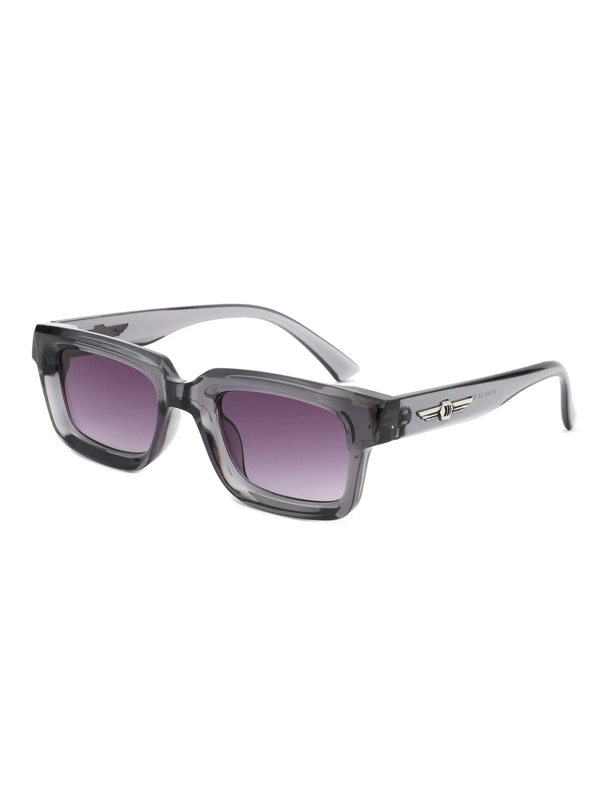 Qeclington - Retro Narrow Square Rectangular Sunglasses