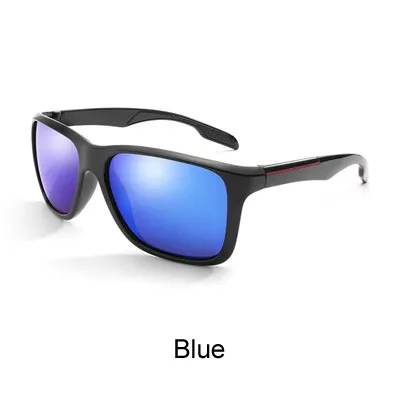 Ralferty Hd Polarized Sunglasses Men Driver Glasses Blue Mirror Square Uv400 K1037