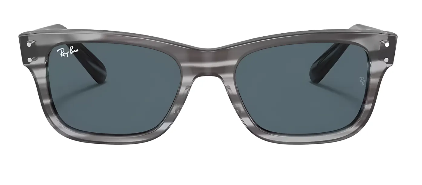 Ray-Ban Burbank Non-Polarized Sunglasses - Polished Gray/Blue