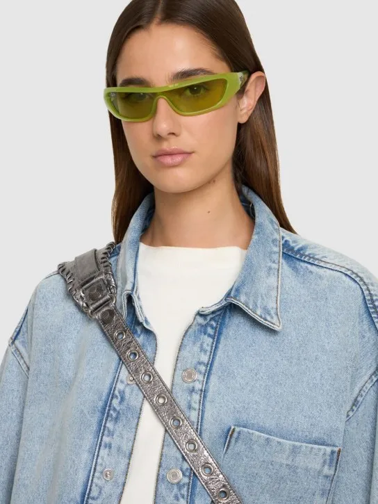 Ray-Ban   Mask thin sunglasses 