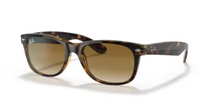 Rayban New Wayfarer Light Havana/Clear Gradient Brown