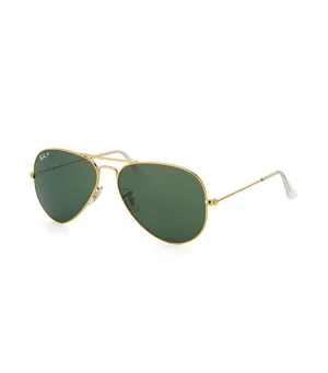 RB3025 Aviator Classic Sunglasses 58 Gold