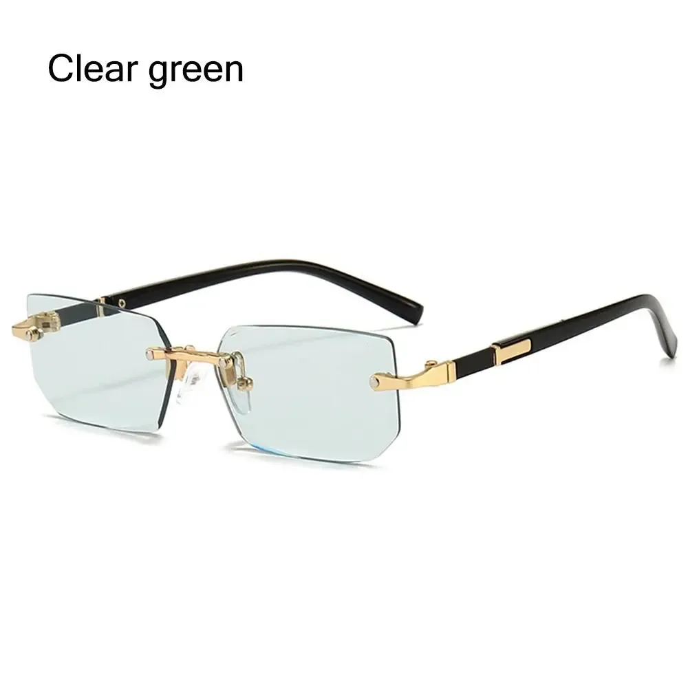 RETRO RIMLESS SUNGLASSES