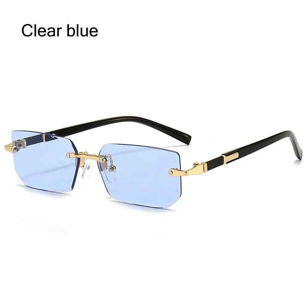 RETRO RIMLESS SUNGLASSES