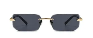 RETRO RIMLESS SUNGLASSES