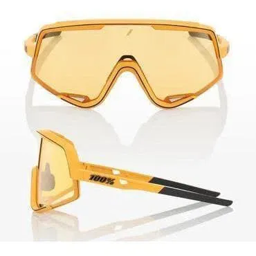 RIDE 100% Eyewear Glendale Soft Tact - Mustard Soft Yellow Lens