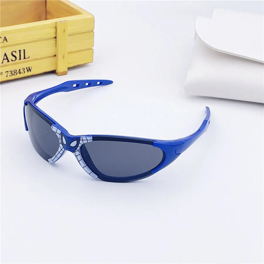 Robot children's sunglasses baby sunglasses mecha car robot boy baby style sunglasses photo show