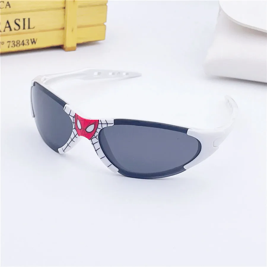 Robot children's sunglasses baby sunglasses mecha car robot boy baby style sunglasses photo show