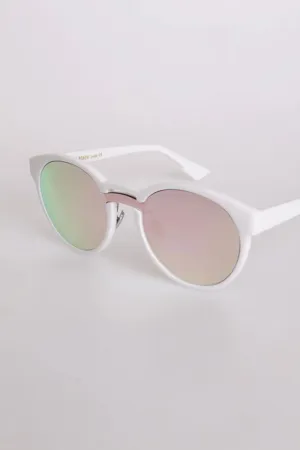 Round Cat Eye Sunglasses