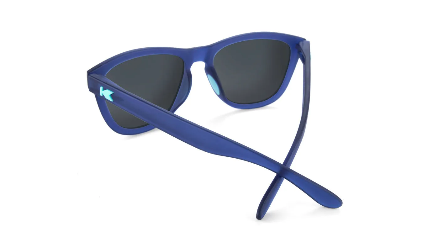 Rubberized Navy / Mint Premiums Sport Sunglasses