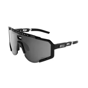 SCICON AEROSCOPE BLACK Sunglasses - MULTIMIRROR SILVER LENSES