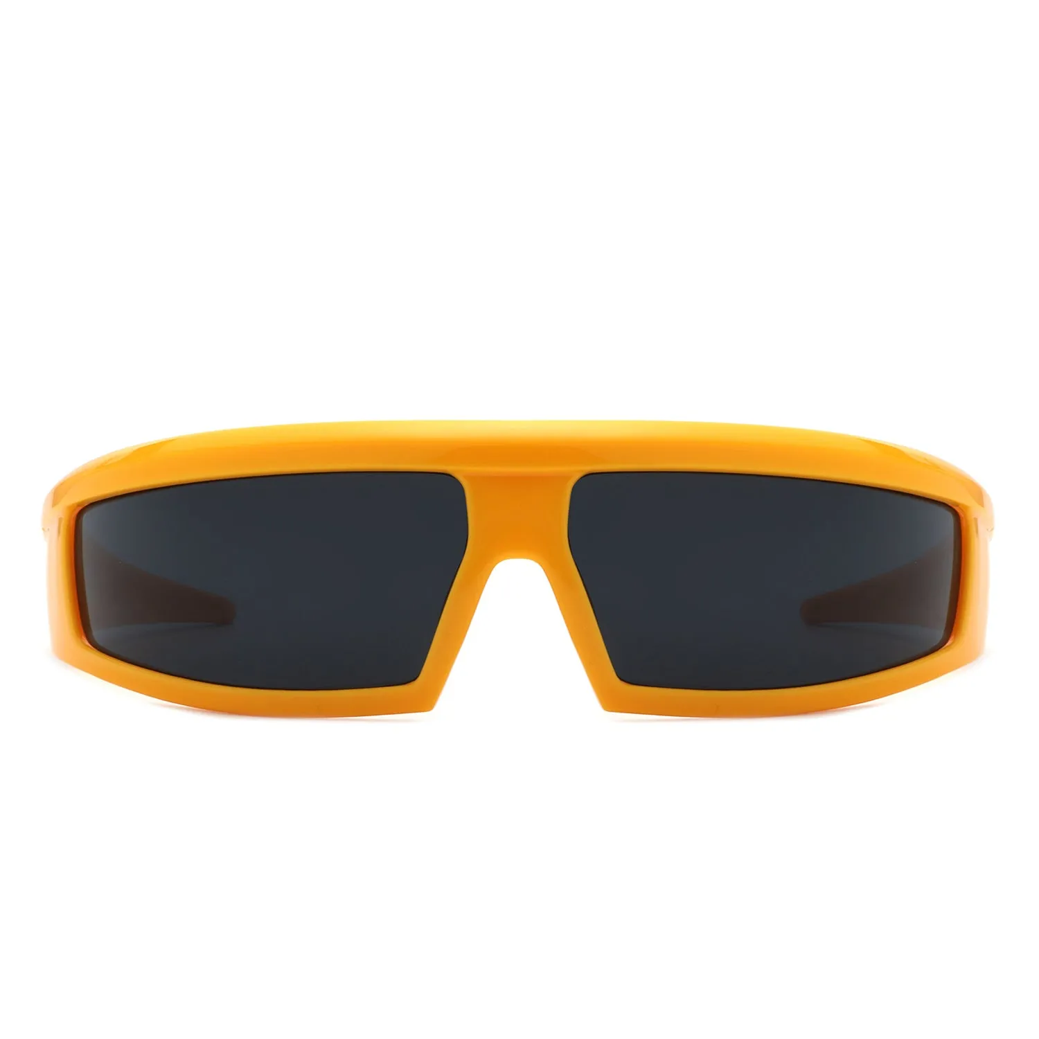 Starwise - Futuristic Y2K Wrap Around Sports Sunglasses