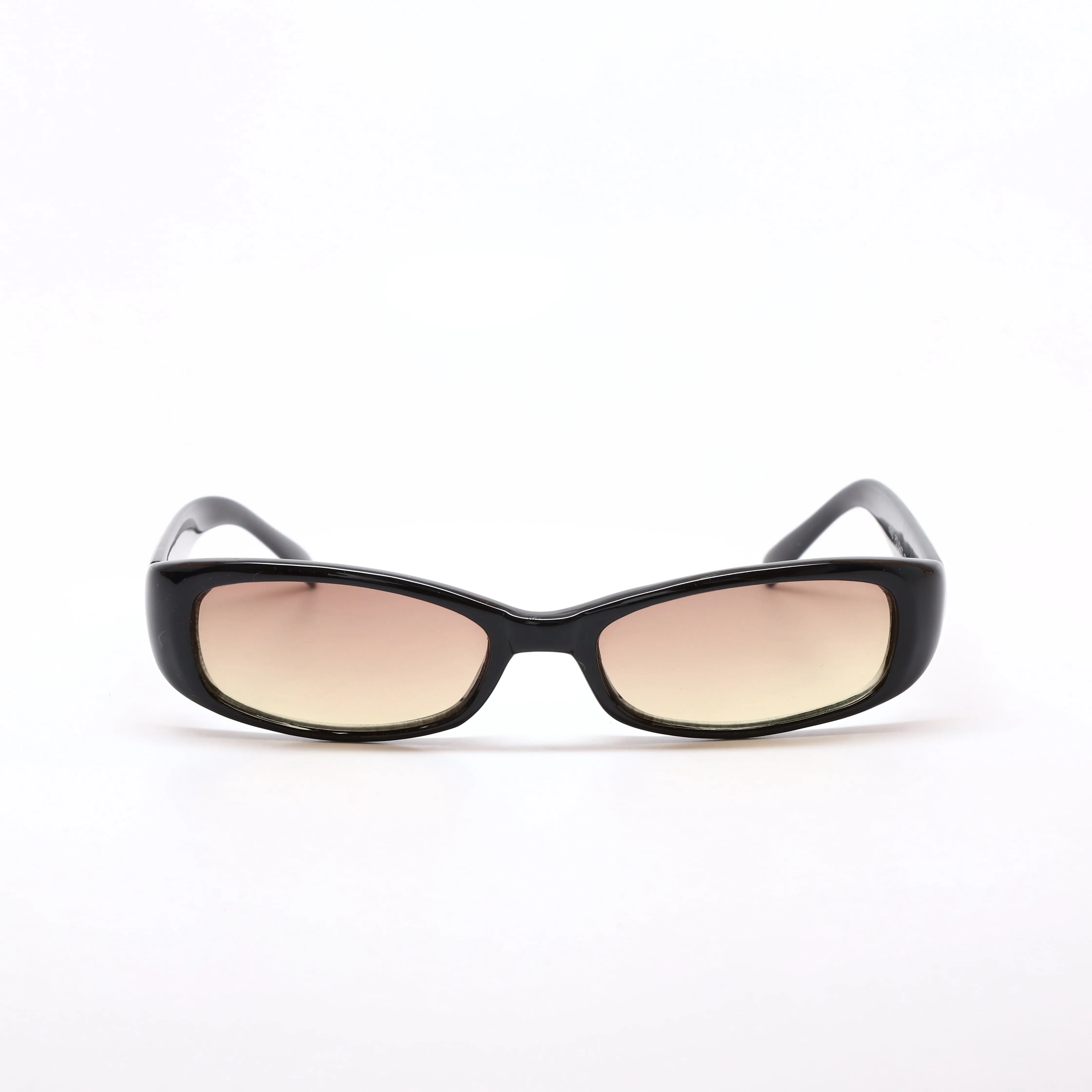 //Style 62// Vintage 90s Rectangle Frame Sunglasses - Brown