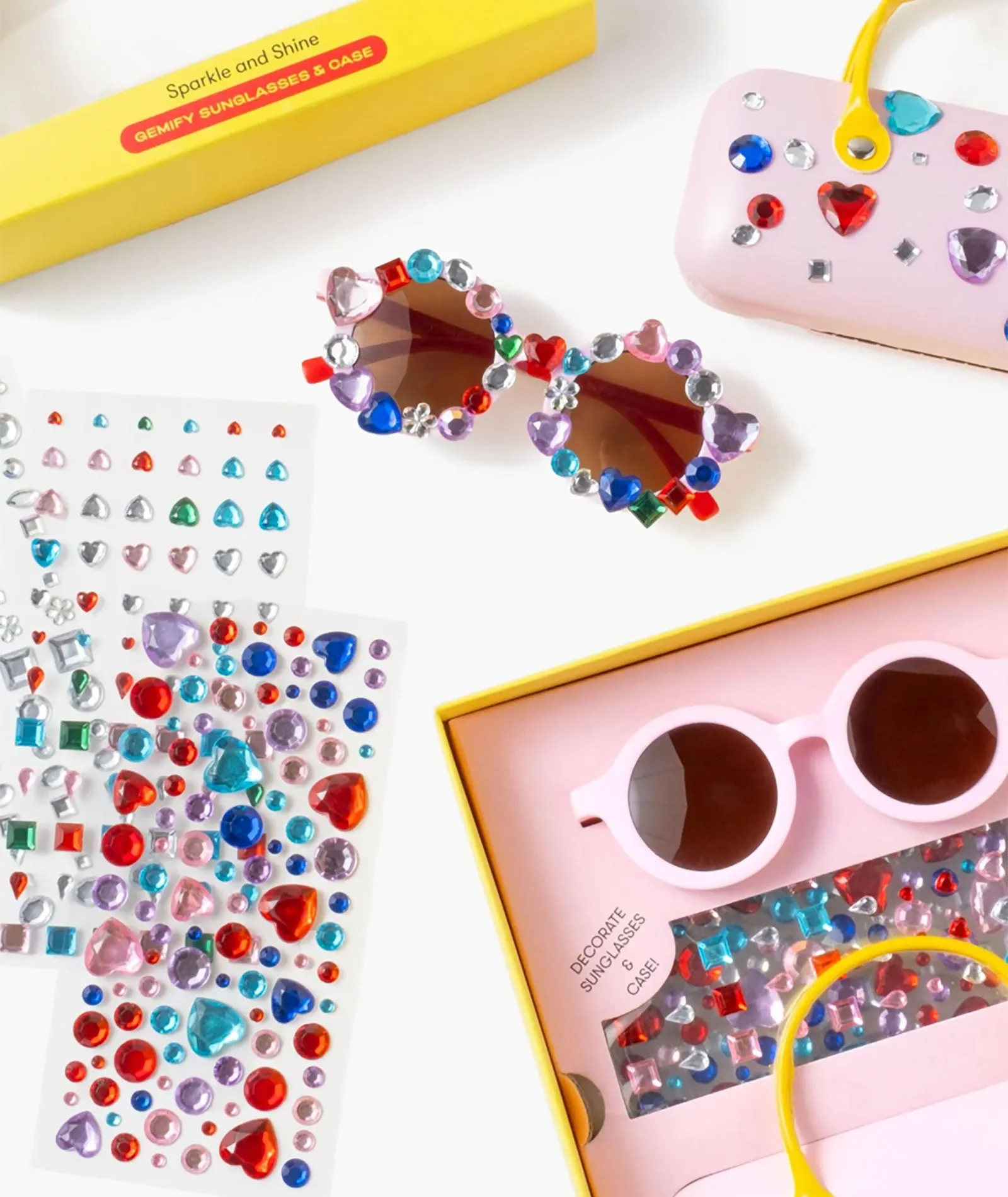 Super Smalls Sparkle and Shine Gemify Sunglasses and Case